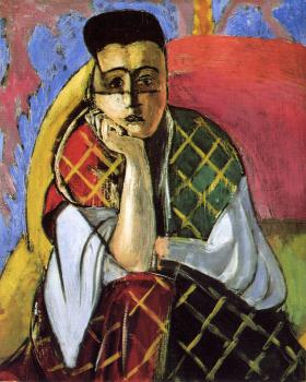 Henri Emile Benoit Matisse : woman with a veil